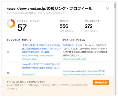 ahrefs 被リンク.